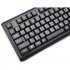 Standard Keyboard 106 key Text and USB Universal Korean Keyboard Black