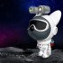 Star Projector Night Light Intelligent Voice Control Astronaut Space Projector LED Desk Lamp Ornaments Gifts For Christmas Birthdays X 1 white charging model X 