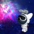 Star Projector Night Light Intelligent Voice Control Astronaut Space Projector LED Desk Lamp Ornaments Gifts For Christmas Birthdays X 1 white charging model X 