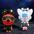 Star Projector Night Light Intelligent Voice Control Astronaut Space Projector LED Desk Lamp Ornaments Gifts For Christmas Birthdays X 2 white charge voice cont