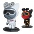 Star Projector Night Light Intelligent Voice Control Astronaut Space Projector LED Desk Lamp Ornaments Gifts For Christmas Birthdays X 2 white charge voice cont