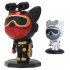 Star Projector Night Light Intelligent Voice Control Astronaut Space Projector LED Desk Lamp Ornaments Gifts For Christmas Birthdays X 2 white charge voice cont