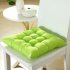 Stars Moon Printing Chair Cushion Seat Pad with Cotton Filling 40X40CM green