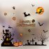 Static Sticker Halloween Display Window Decoration Prop for Home Office Dormitory