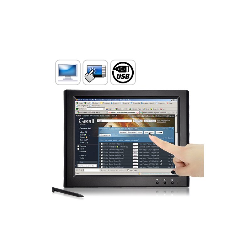 8 Inch Touchscreen Monitor