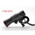 Stay safe on the road with this LED Bicycle Light set  Includes a super bright front light and solar powered rear light 