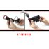 Stay safe on the road with this LED Bicycle Light set  Includes a super bright front light and solar powered rear light 