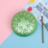 Steel Tongue Drum 8 Notes 5 Inches Handpan Drums Percussion Instrument With Gig Bag Music Book Mallets Rabbit White