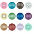 Steel Tongue Drum 8 Notes 5 Inches Handpan Drums Percussion Instrument With Gig Bag Music Book Mallets Cow cyan