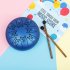 Steel Tongue Drum 8 Notes 5 Inches Handpan Drums Percussion Instrument With Gig Bag Music Book Mallets Pig light green