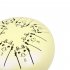 Steel Tongue Drum 8 Notes 5 Inches Handpan Drums Percussion Instrument With Gig Bag Music Book Mallets Pig light green