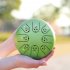 Steel Tongue Drum 8 Notes 5 Inches Handpan Drums Percussion Instrument With Gig Bag Music Book Mallets Pig light green