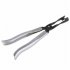 Steel Valve Pliers Oil Valve Spring Clamp Durable High strength Metal Handle Valve Seal Pliers Hand Tools For Repairing Vehicles Dismantling Of Springs silver b