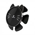 Steering  Wheel  Car  Bracket Creative Lucky cat Car Navigation Multifunctional Suction Cup Phone Holder Black