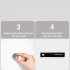 Step Lights Stair Lights With 2 Adjustable Brightness Built in 1500mAh Battery USB Charging Modern Under Cabinet Lighting For Wardrobe Pantry Hallway 3W