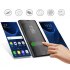 Stereo Smart Artificial Leather Phone Case Cover Mirror Flip Cover Protection Case for XSmax 8plus black iPhone7plus 8plus
