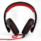 Stereo headphones with microphone for the road or the office featuring adjustable head band and stylish design