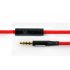 Stereo headphones with microphone for the road or the office featuring adjustable head band and stylish design