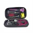 Stethoscope Case  Stethoscope Nurse Accessories With Double Zipper Design  Handle  Hand Sanitizer  Mesh Pocket  Storage Bag For Family  Friends blue
