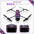 Sticker Compatible For Dji Mavic 3 Pro Drone Rc   Pro Remote Control Protective Skin Film Accessories PRO 7 Carbon Black