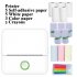Sticker Printer  Thermal Mini Printer with 800mA Rechargeable Battery  57 Paper Capacity  USB Pocket Label Printer Style 4