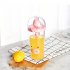 Stirring Cup Large Capacity Plastic Cups Creative Portable Cups with Spiral Straw Milk Tea Cups Duckling yellow