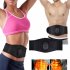 Stomach Muscle Trainer Abdominal Muscle Stimulator Electric Fitness Belt black