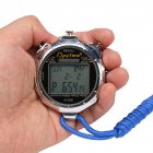 Stopwatch Metal Stop Watch For Sports Waterproof Stopwatches Timer With Original Lashing Rope For Sports Competitions 1/1000 second