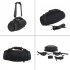 Storage Bag Compatible For Jbl Boombox3 Portable Mesh Bag Outdoor Travel Protective Case With Detachable Shoulder Strap black