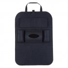 Storage Bag Felt Storage Bag Car  Storage Hanging Bag Mobile Phone Flat Storage Bag black