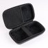 Storage Bag Organizer Case for Forehead Thermometer Electronics Accessories black