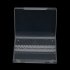 Storage Box Plastic Display For Nail Drill Bit Files Acrylic Clear Holder Electric Machine Burrs Manicure Accessory Transparent color