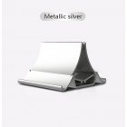 Storage  Bracket Multi functional Desktop Mobile Phone Computer Tablet Gravity Bracket Silver