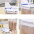 Storage Bucket Plastic Hand held Sealed Moisture proof and Insect proof Kitchen Storage Supplies Transparent color