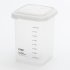 Storage Case Kitchen Transparent Airtight Container Preservation Box 1000ml
