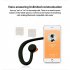 Storm Ear Hook Bluetooth compatible Headset Csr V4 0 Intelligent Voice Voice Control One For Two Headphone silver black