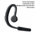 Storm Ear Hook Bluetooth compatible Headset Csr V4 0 Intelligent Voice Voice Control One For Two Headphone silver black