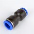 Straight Push Connectors Quick Release Pneumatic Air Line Fittings 4mm 6mm 8mm 10mm 12mm 14mm 16mm for PU 4