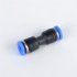 Straight Push Connectors Quick Release Pneumatic Air Line Fittings 4mm 6mm 8mm 10mm 12mm 14mm 16mm for PU 6