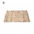 Straw Woven Pet Chew Mat Pad Pet House Cage Accessories For Hamster Rabbit Chinchilla Guinea Pig straw Small 28x20