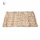 Straw Woven Pet Chew Mat Pad Pet House Cage Accessories For Hamster Rabbit Chinchilla Guinea Pig straw Large 40x28