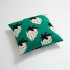 Strawberry Pattern Cotton Blanket Lightweight Breathable Super Soft Throw Blanket For Couch Sofa Bed green Blanket  130 x 160CM