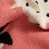 Strawberry Pattern Cotton Blanket Lightweight Breathable Super Soft Throw Blanket For Couch Sofa Bed green Blanket  130 x 160CM