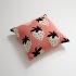 Strawberry Pattern Cotton Blanket Lightweight Breathable Super Soft Throw Blanket For Couch Sofa Bed green Blanket  130 x 160CM