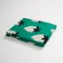 Strawberry Pattern Cotton Blanket Lightweight Breathable Super Soft Throw Blanket For Couch Sofa Bed green Pillowcase 45 x 45CM