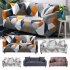 Stretch Slipcover Elastic Stretch Sofa Cover with Pillowcase for Living Room Couch Cover Double  145 185cm applicable 