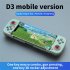 Stretch Wireless Gamepad Joystick Compatible For Ios android Phone 3d Retractable Bluetooth compatible Handle Gaming Controller blue