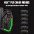 Stretching Extendable Gaming Controller RGB Joystick Pad for Switch Switch OLED Game Console Black light version