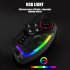 Stretching Extendable Gaming Controller RGB Joystick Pad for Switch Switch OLED Game Console Black light version