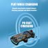 Stretching Extendable Gaming Controller RGB Joystick Pad for Switch Switch OLED Game Console Black light version